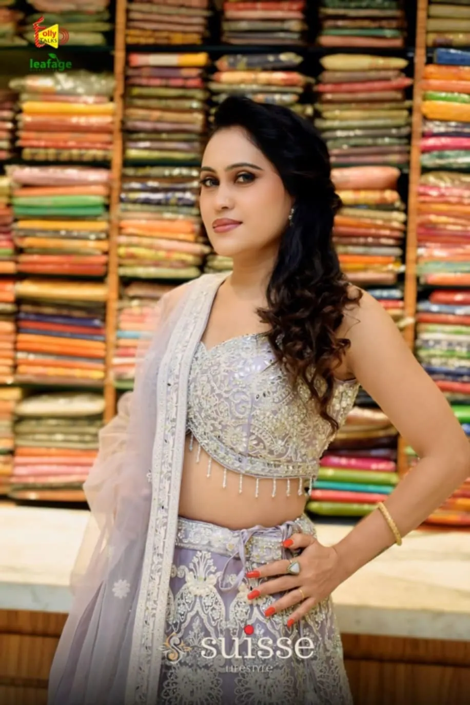 Ethnic boutique fashion look